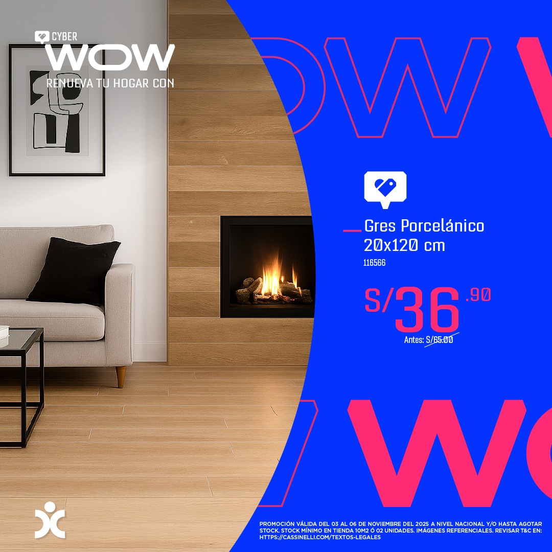 Cyber Wow en Cassinelli - Gres Porcelánico